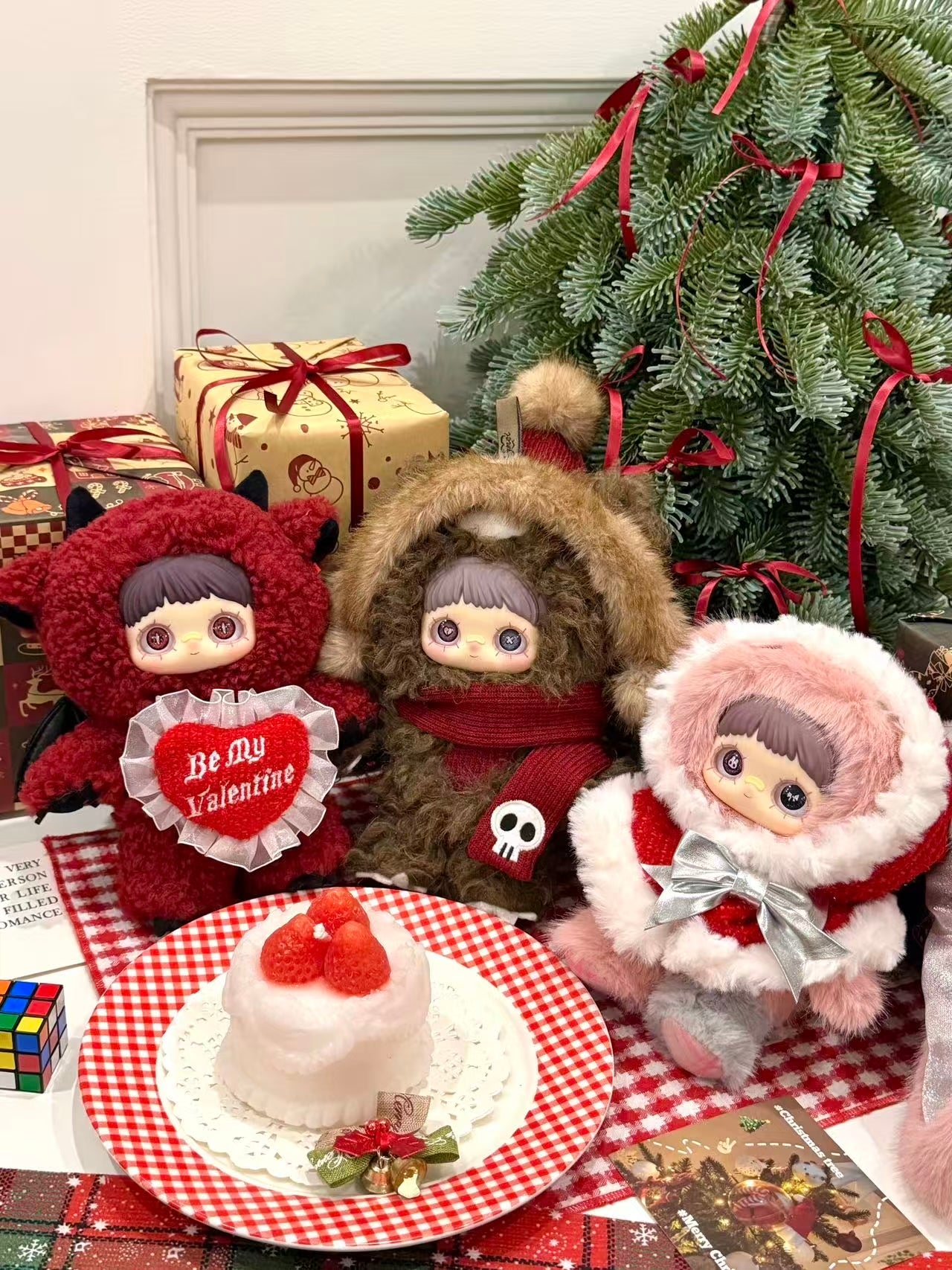 【LIMITED】MayMei Winter Weirdness Series Keychain Plush Blind Box