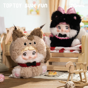 Nommi Sitting Zoo Series Vinyl Plush Doll Keychain Blind Box