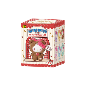 HELLO KITTY Teddy Pajamas Plush Keychain Series Blind Box