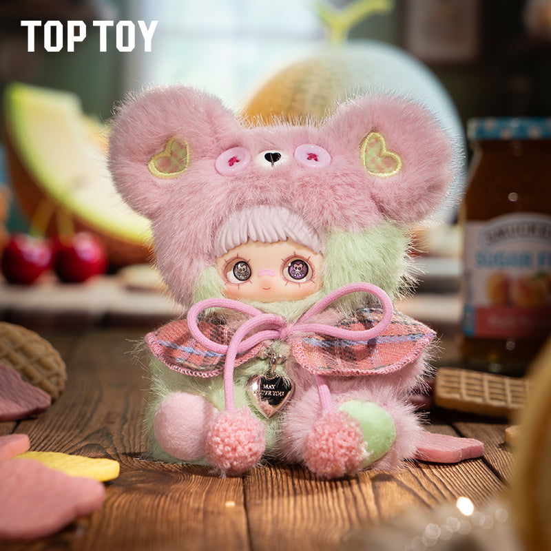 Maymei Tiny Bear Cookie Series Plush Keychain Blind Box