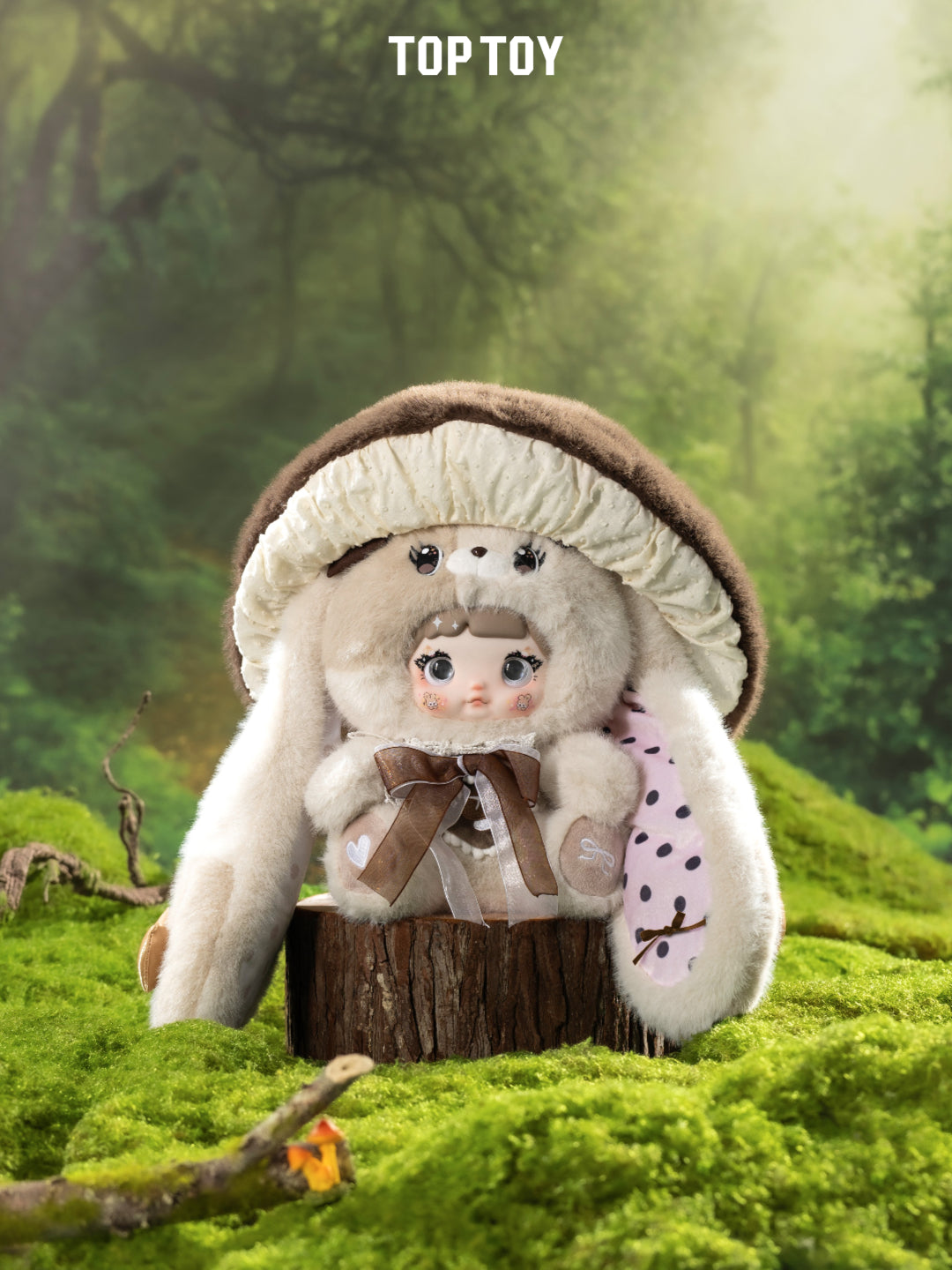 Nommi Mushroom Hat Series Plush Blind Box 400%