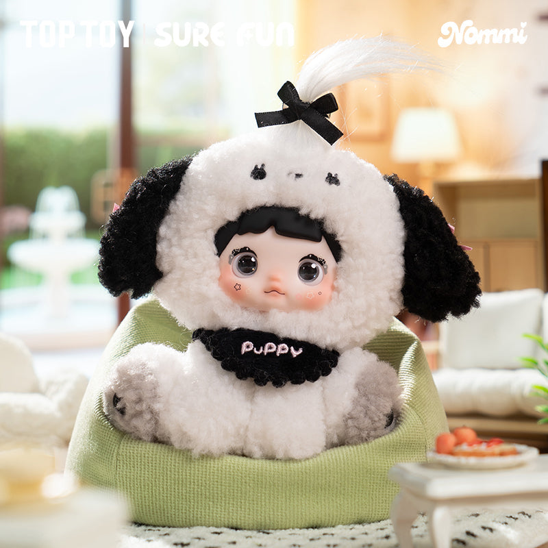 Nommi Sitting Zoo Series Vinyl Plush Doll Keychain Blind Box