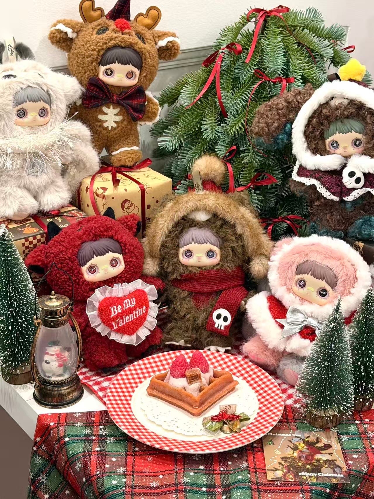 【LIMITED】MayMei Winter Weirdness Series Keychain Plush Blind Box
