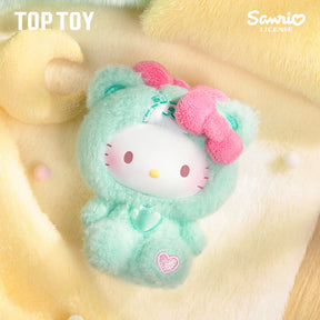 HELLO KITTY Teddy Pajamas Plush Keychain Series Blind Box