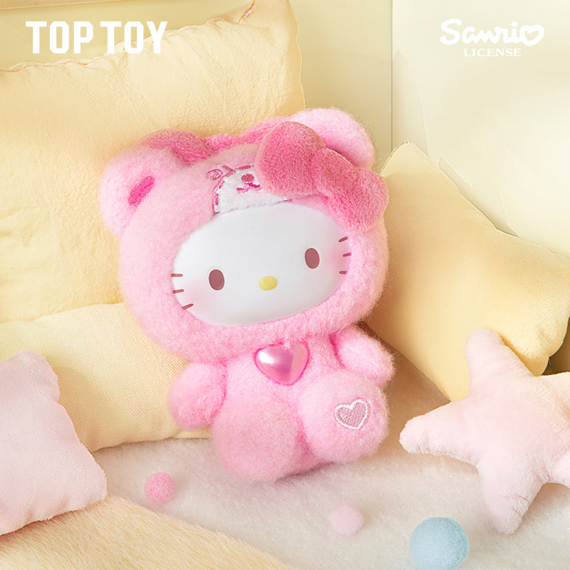 HELLO KITTY Teddy Pajamas Plush Keychain Series Blind Box