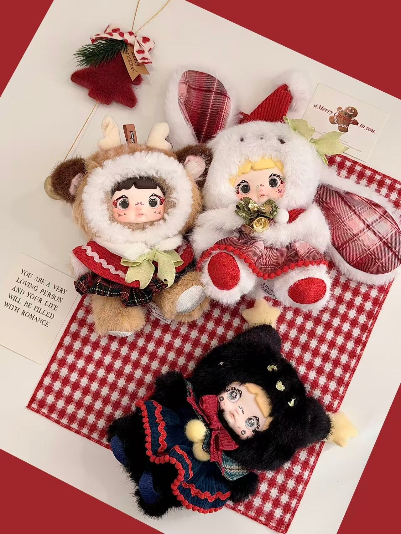NOMMI Magical Christmas Eve Series Keychain Plush Blind Box Gift