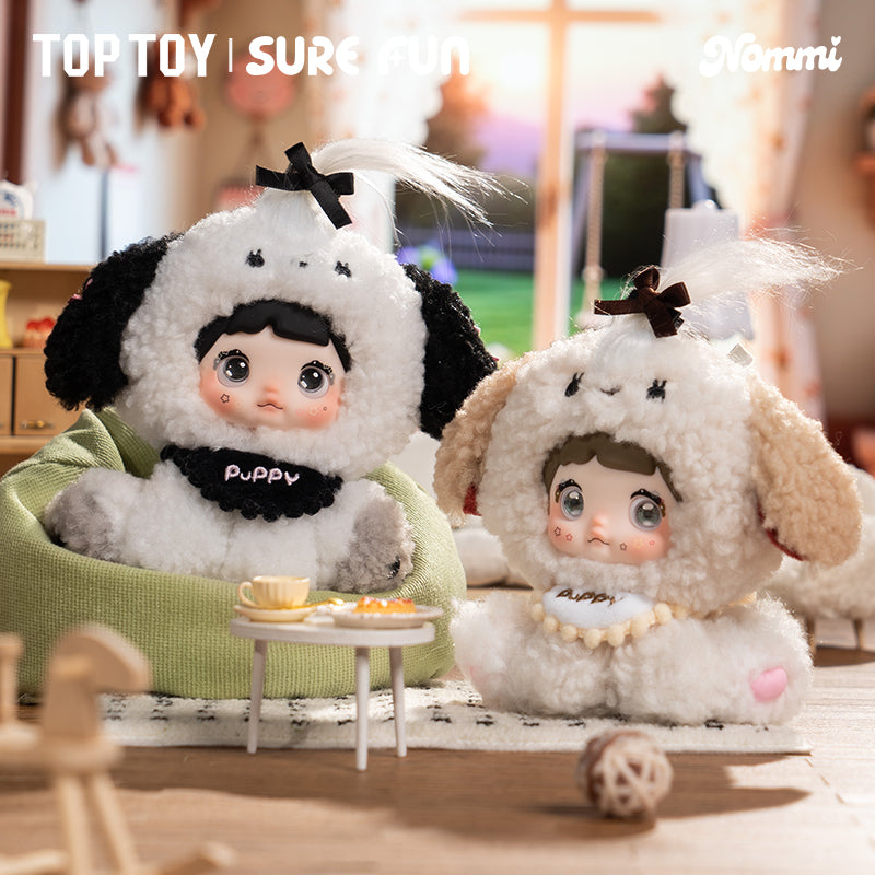 Nommi Sitting Zoo Series Vinyl Plush Doll Keychain Blind Box