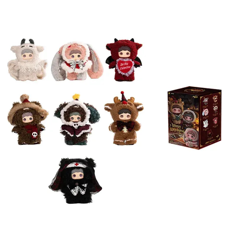 【LIMITED】MayMei Winter Weirdness Series Keychain Plush Blind Box