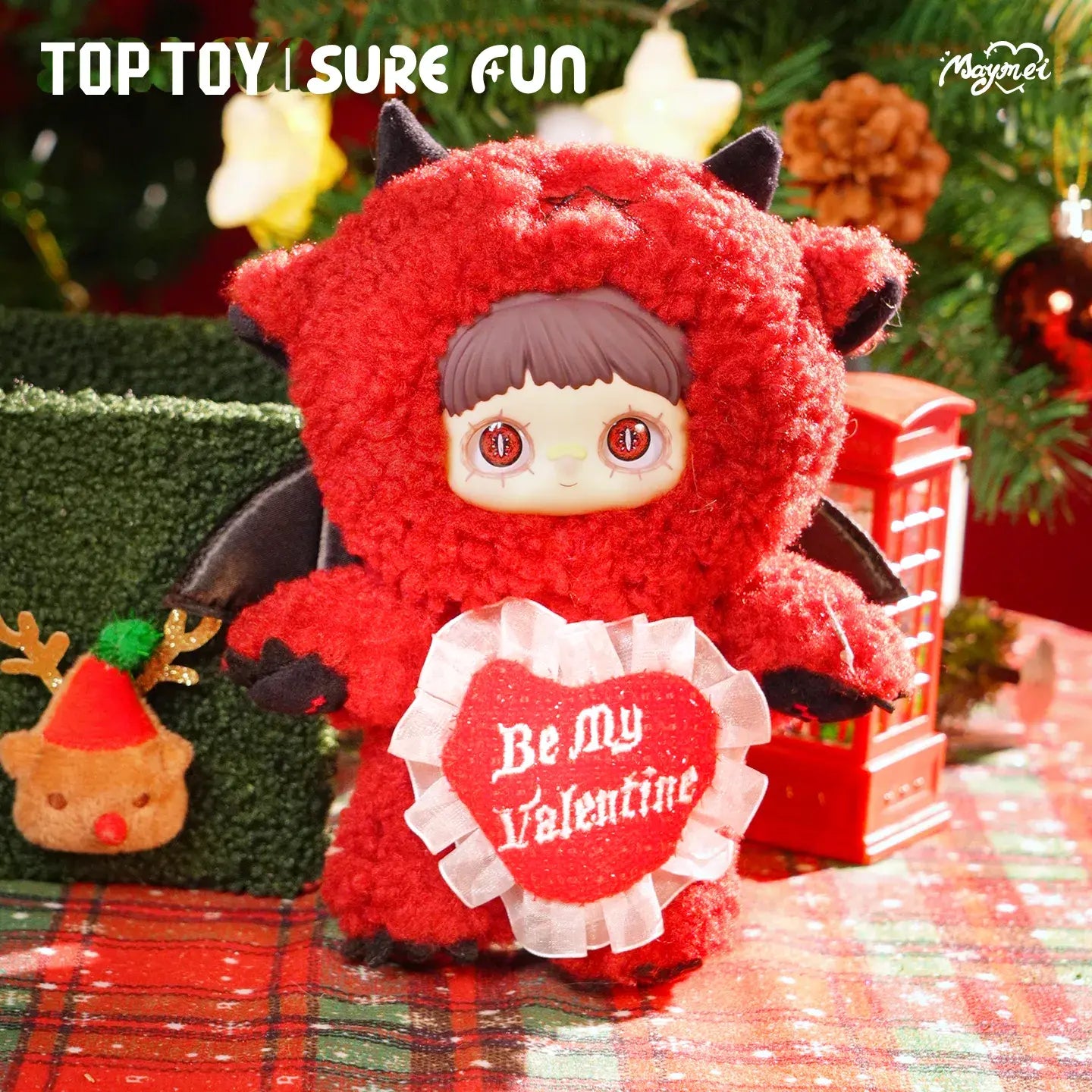 【LIMITED】MayMei Winter Weirdness Series Keychain Plush Blind Box