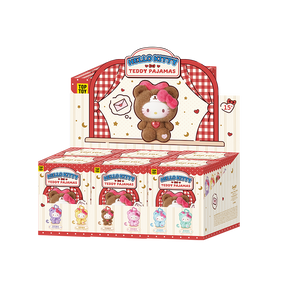 HELLO KITTY Teddy Pajamas Plush Keychain Series Blind Box