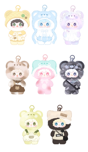 YOOKI Little Bear Hibernation Plan Plush Keychain Series Blind Box