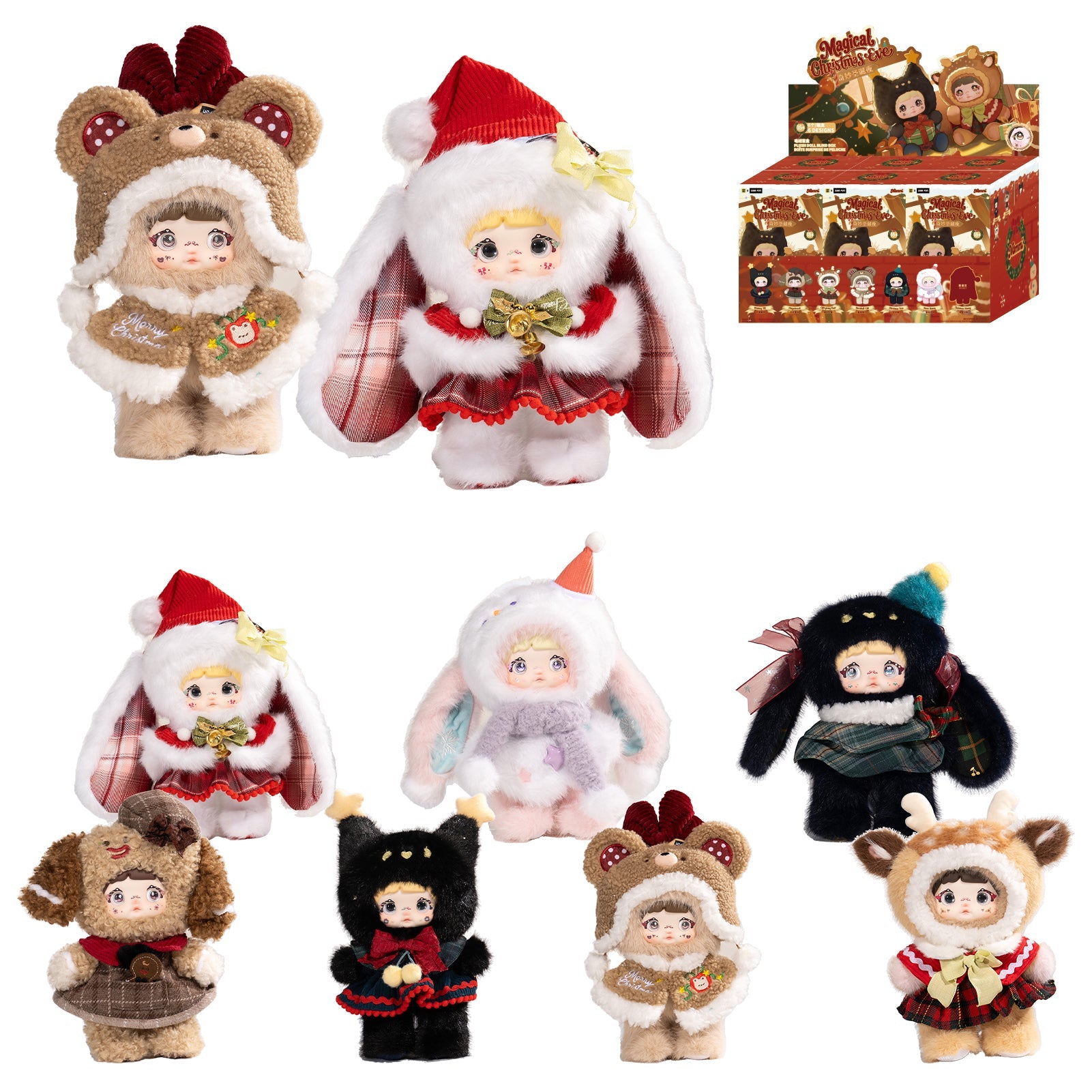 NOMMI Magical Christmas Eve Series Keychain Plush Blind Box Gift